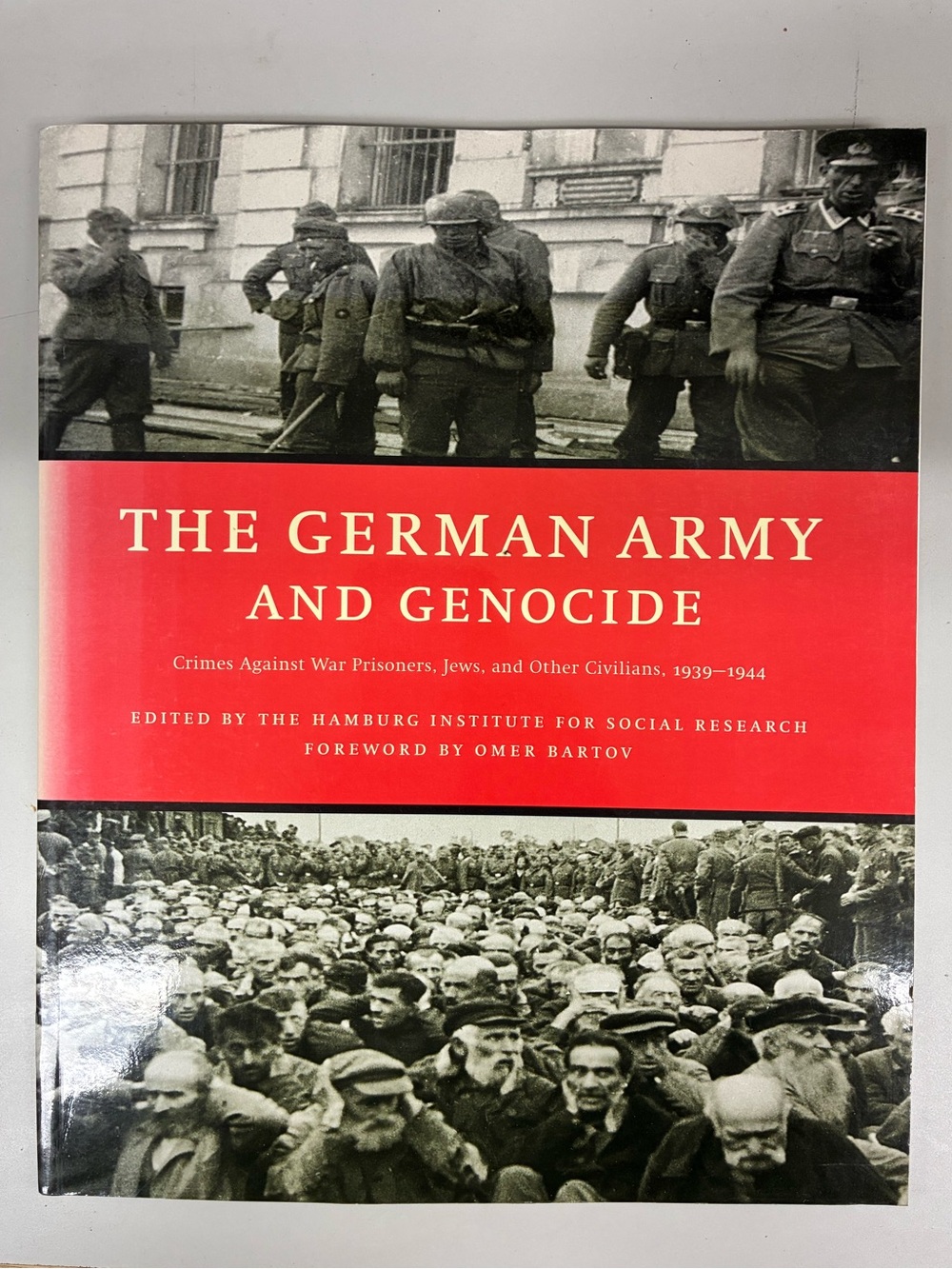 The German Army and Genocide - Soft Cover History Book Full of B/W Photographs